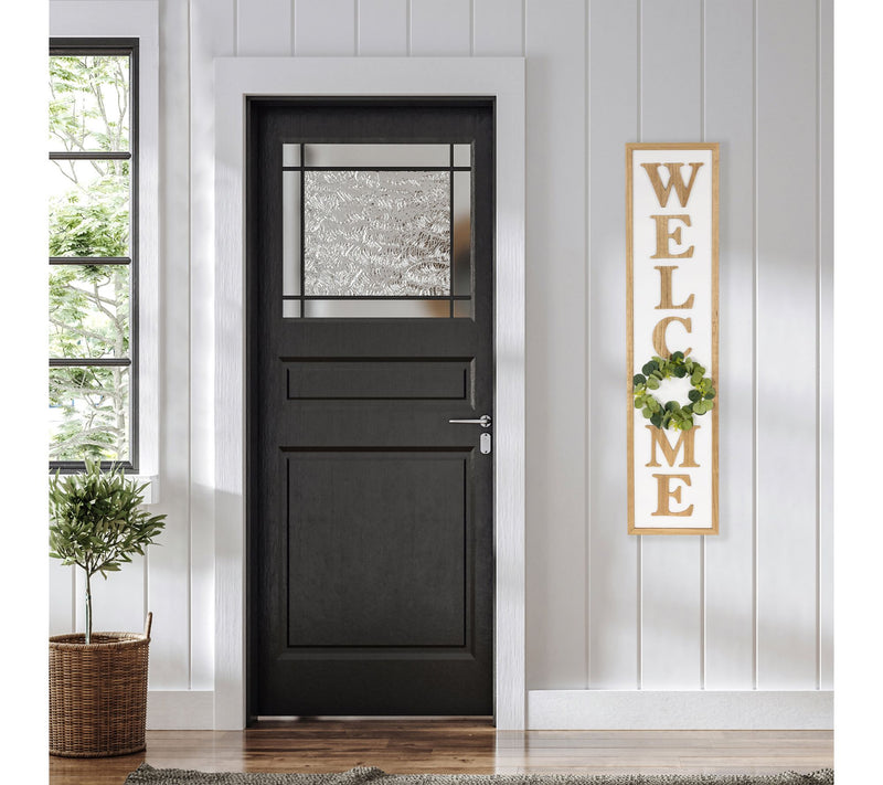Northlight Welcome Wooden Framed Outdoor PorchSign - 40" — View 2
