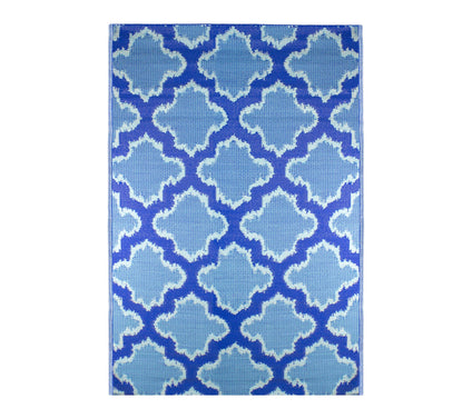 Northlight 4' x 6' Quatrefoil Outdoor Area Rug