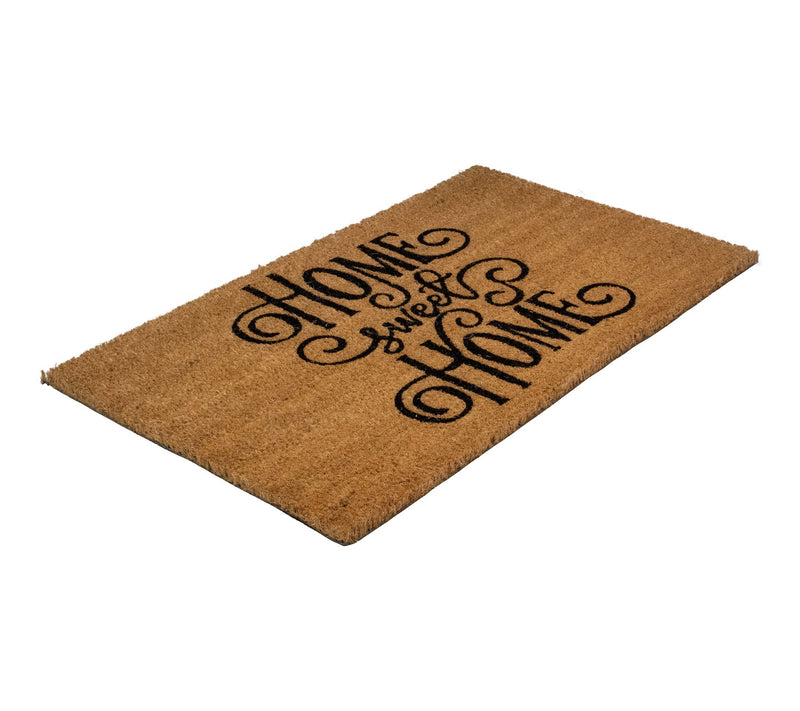 Northlight Natural Coir "Home Sweet Home" Doormat 18"x 30" — View 4