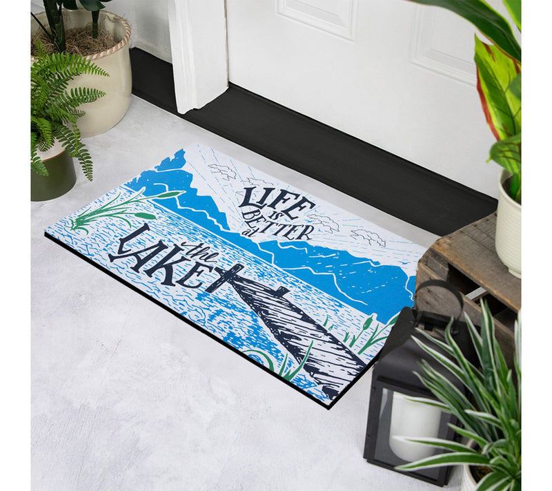 Northlight Life is Better at the Lake Doormat 18" x 30" — View 2