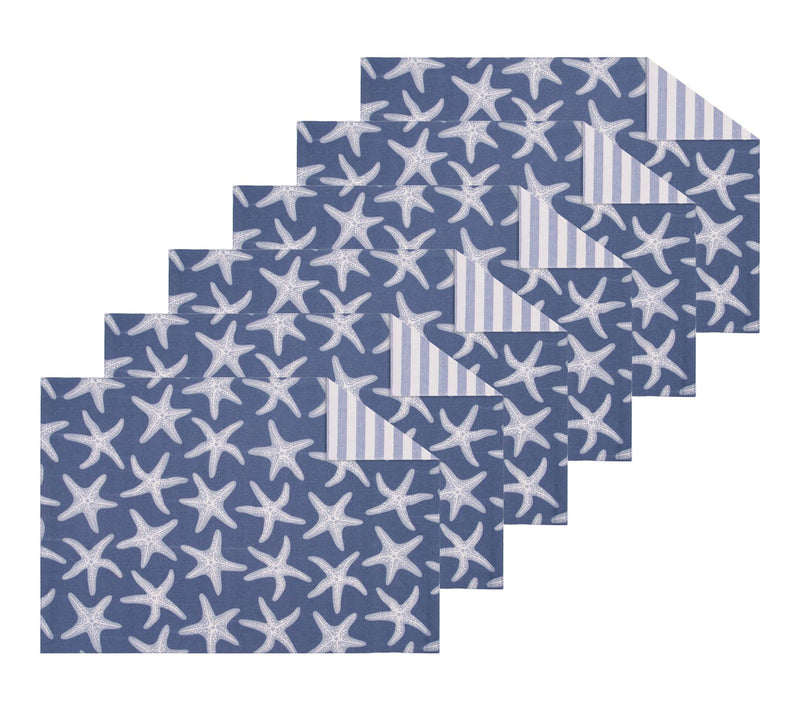 Calming Seas Placemats Set of 6 by Valerie — Main view