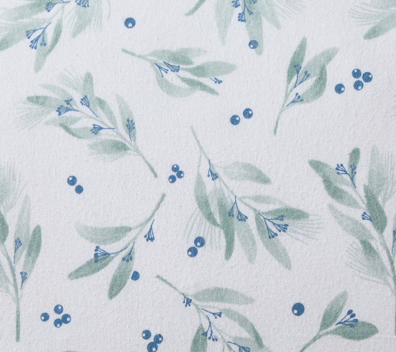 Hallmark Leafage Brushed Cotton Flannel Sheet Set, Full — View 4
