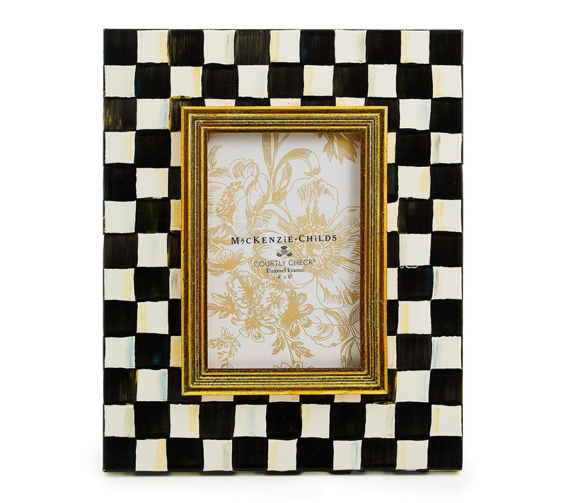 MacKenzie-Childs Check 4" x 6" Frame — View 15