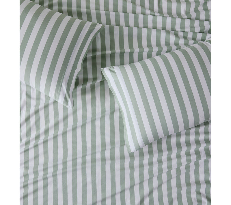 Brooklyn Loom Levi Stripe Full 4 Piece Sheet Set — View 6