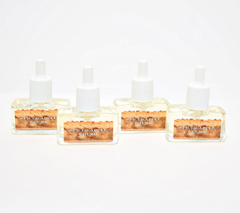 HomeWorx by Slatkin + Co. S/4 Spiced Apple Crumb Diffuser Oils — Main view