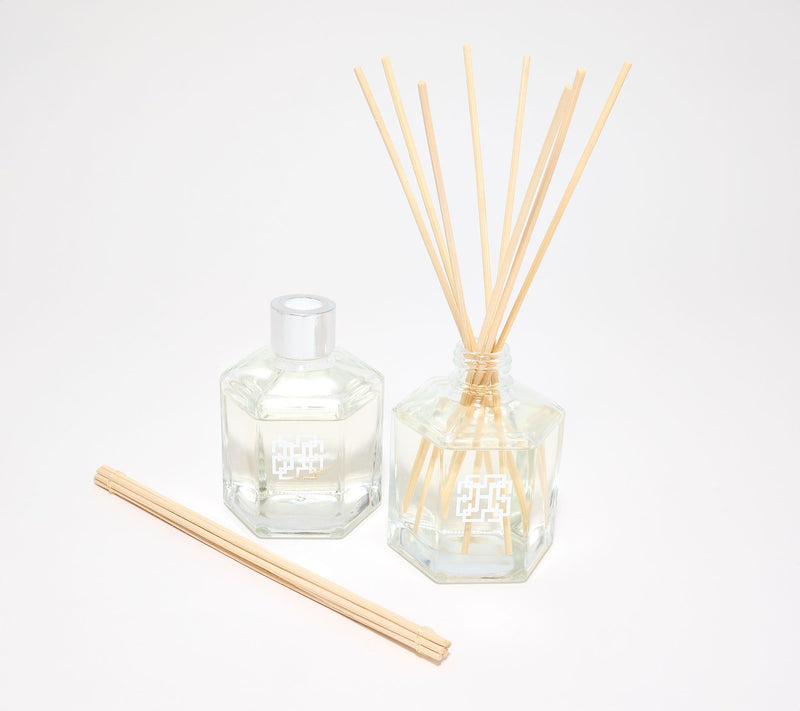 HomeWorx by Slatkin + Co. S/2 Coconut Cake Reed Diffsuers — View 2