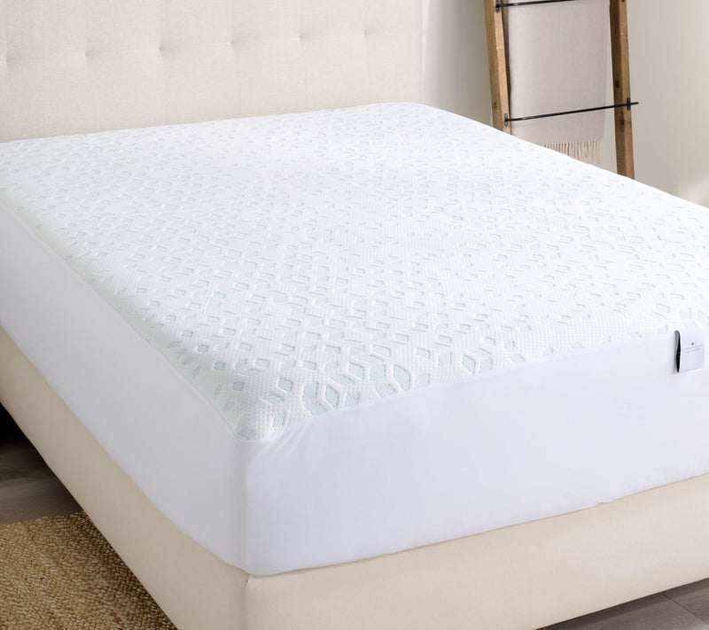 Northern Nights Beautifully Cool Mattress Protector- Full — Main view