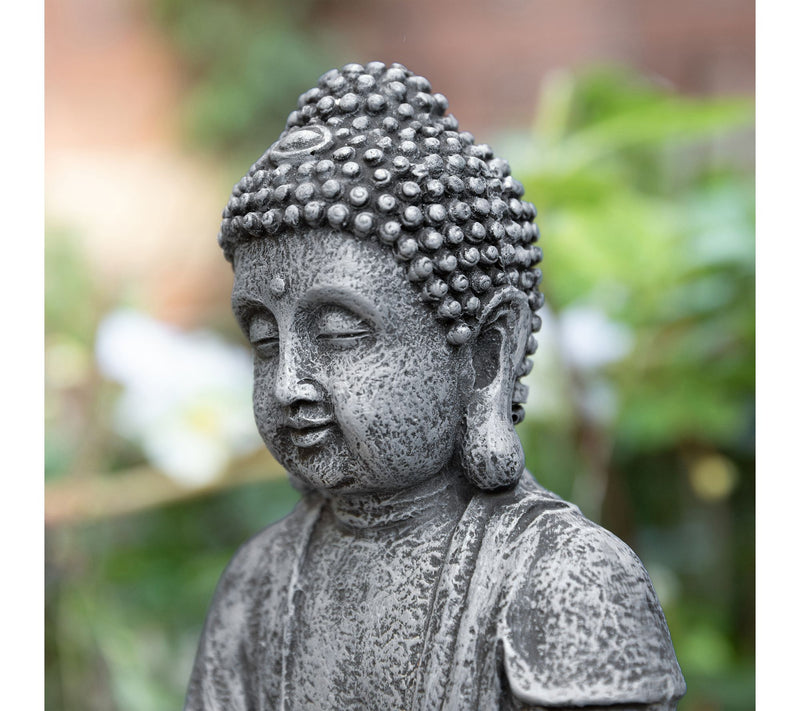 Glitzhome 12"H Zen-Style Polyresin Table Fountain — View 4
