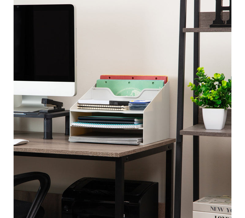 Mind Reader Desktop Organizer, Vertical File Holder — View 2