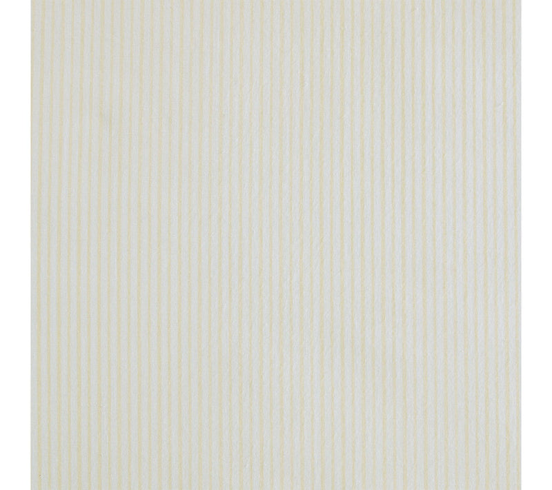 Martha Stewart Stripe White/Buttercup Cotton King Sheet Set — View 6