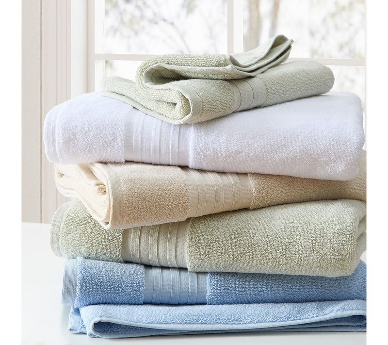 Martha Steweart Skyland Manor White 6-Piece Cotton Towel Set — View 8