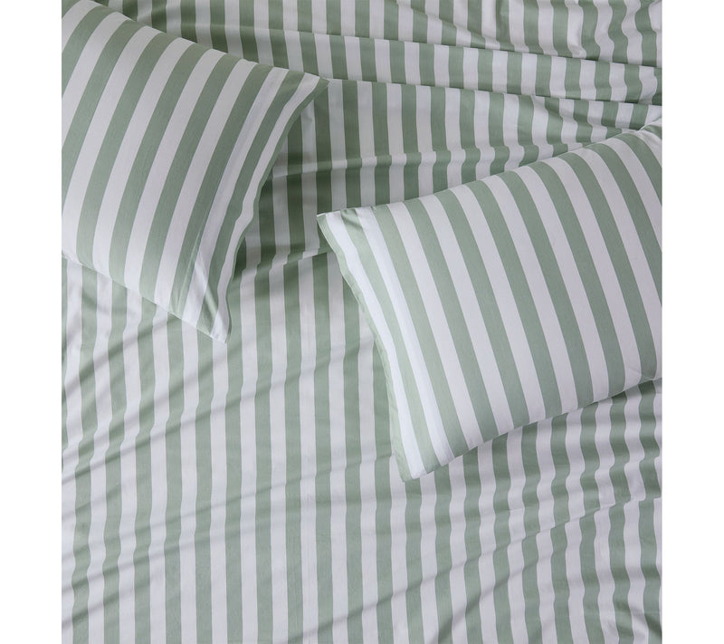 Brooklyn Loom Levi Stripe King 4 Piece Sheet Set — View 6