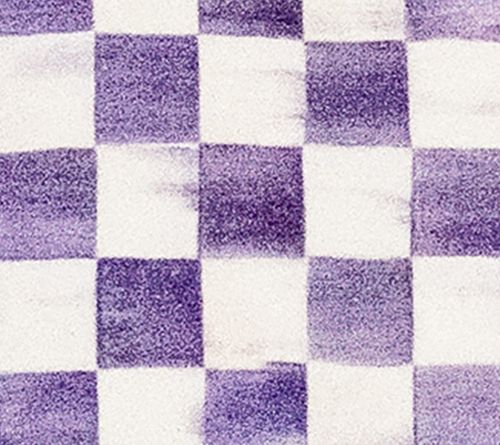 MacKenzie-Childs Check Reversible Scalloped Throw Pillow — View 9