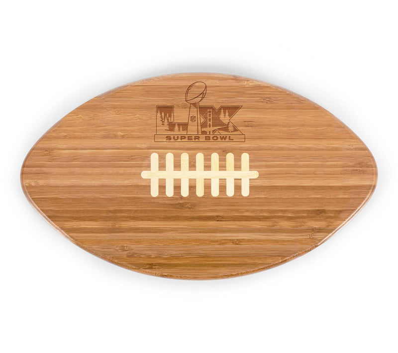 Toscana Super Bowl LX Touchdown! Football Cutting Board & Tray — View 5