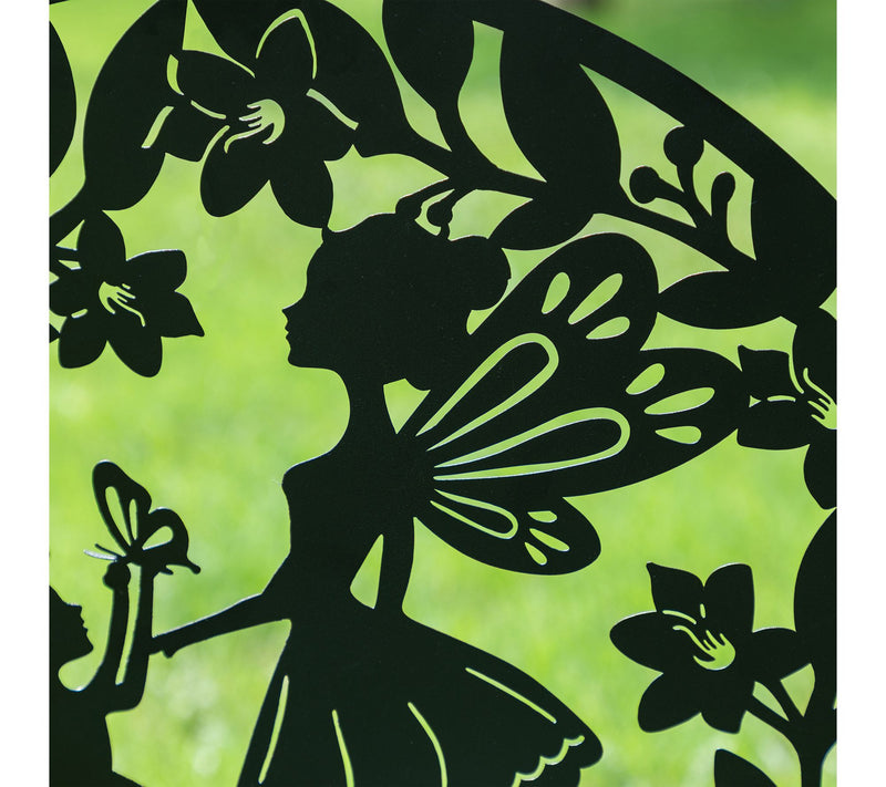 Glitzhome 30''H "Welcome to my Garden" Fairy Garden Stake — View 5