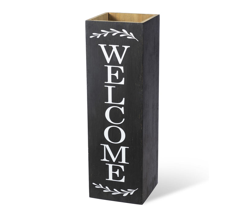 Glitzhome 24"H Double Sided Boxed "WELCOME PORCH" Porch Sign — View 8