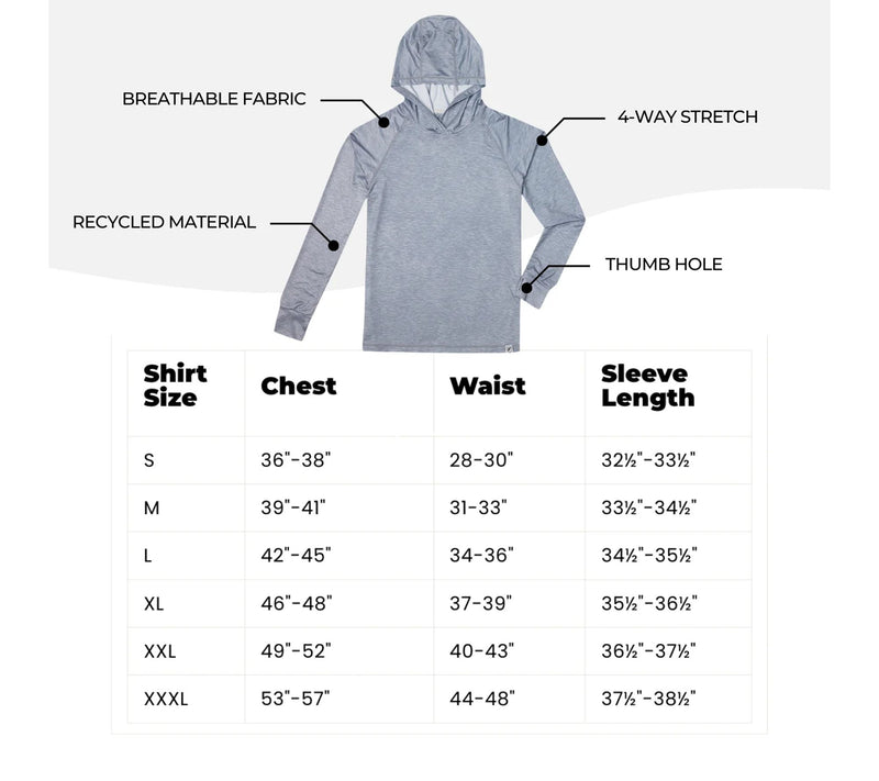 Farmers Defense Men's UV Sun Hoodie — View 7