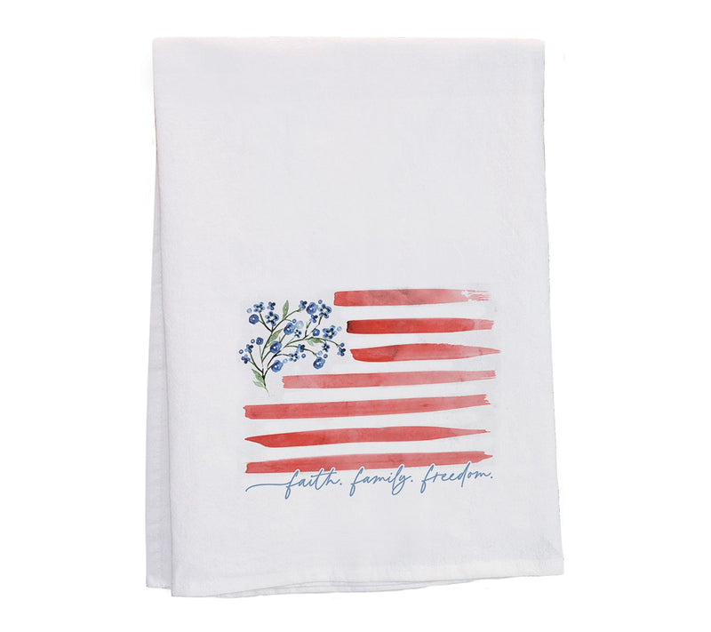 Sincere Surroundings 29" Americana Tea Towel — View 3