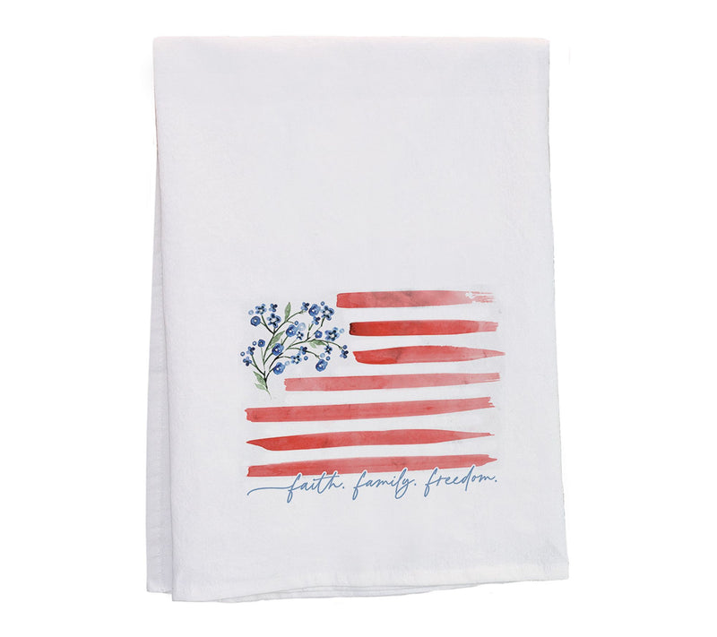 Sincere Surroundings 29" Americana Tea Towel — View 15
