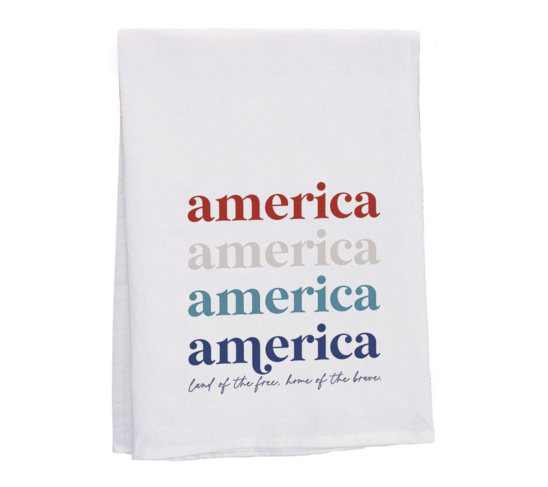 Sincere Surroundings 29" Americana Tea Towel — View 16