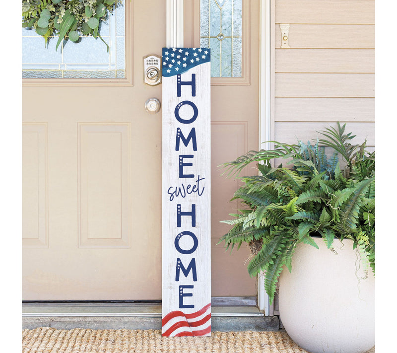 Sincere Surroundings 47" Home Sweet Flag PorchBoard — View 2