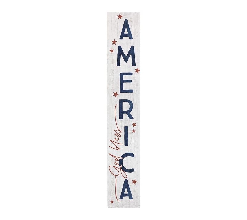 Sincere Surroundings 47" God Bless America Porch Board — Main view