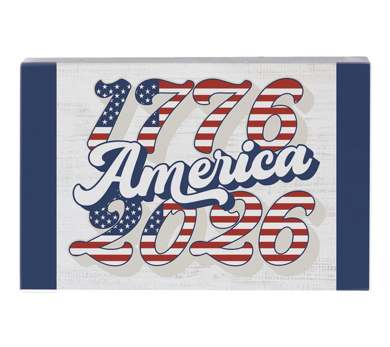 Sincere Surroundings America Flag 250 Yrs Set/2Small Talks — View 3