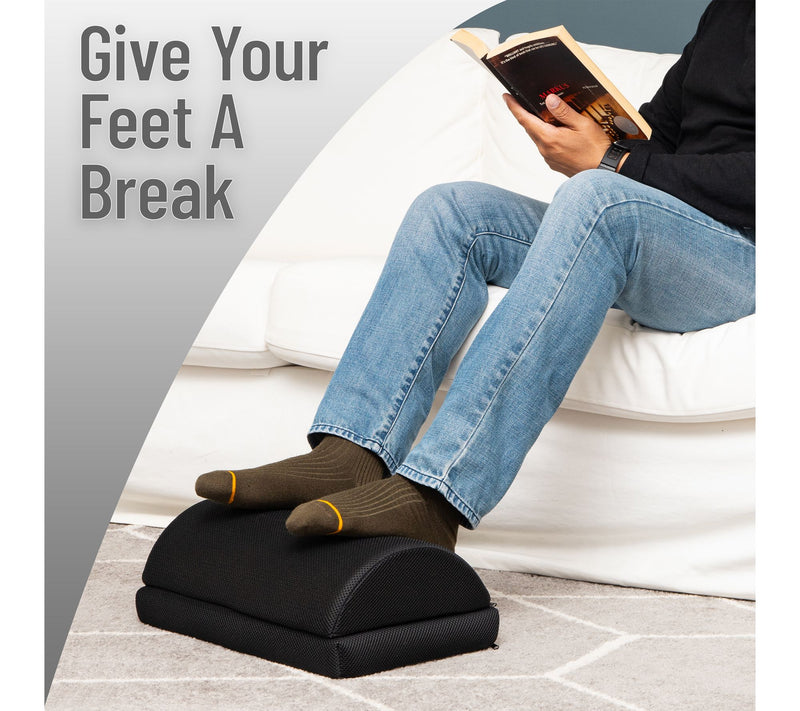 Mind Reader Air-Cloud Memory Foam Under Desk Footrest — View 6