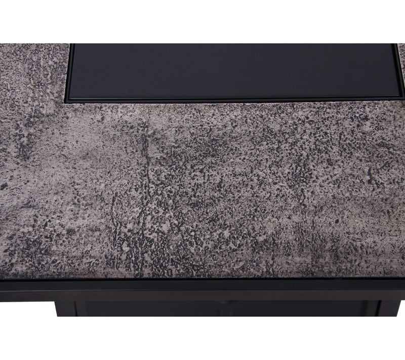 HEATMAXX Gas Square Tabletop Fire Pit — View 3