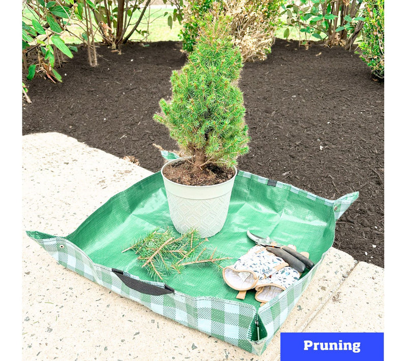 DuraSack Gingham Repotting Mat Combo Pack — View 8