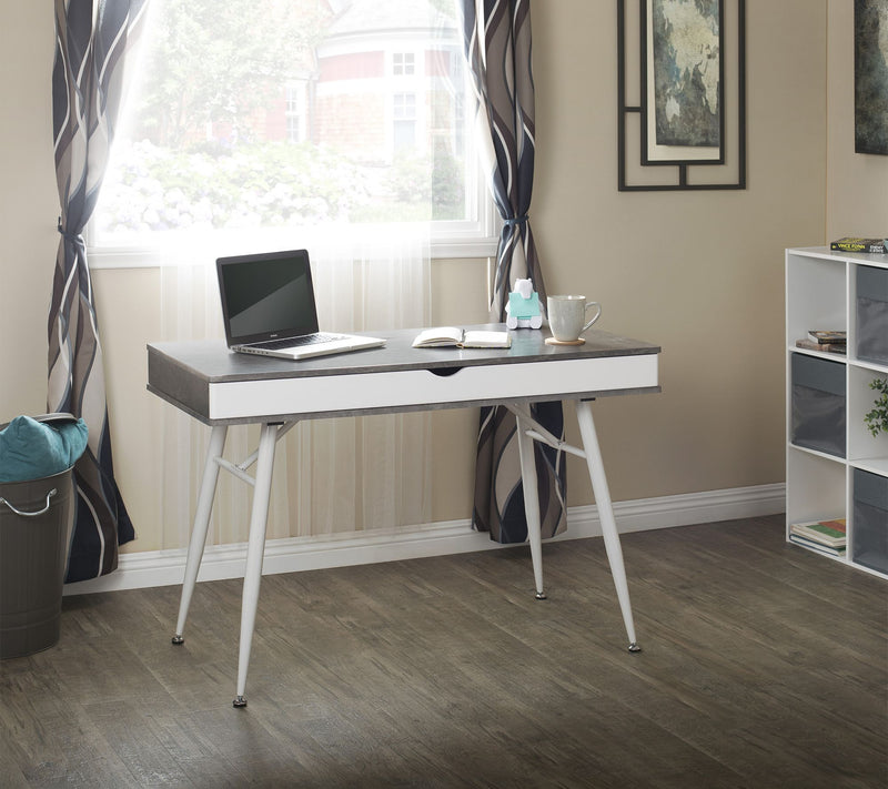 Calico Designs Alcove Modern Pocket Laptop Deskw/ Drawer — View 3