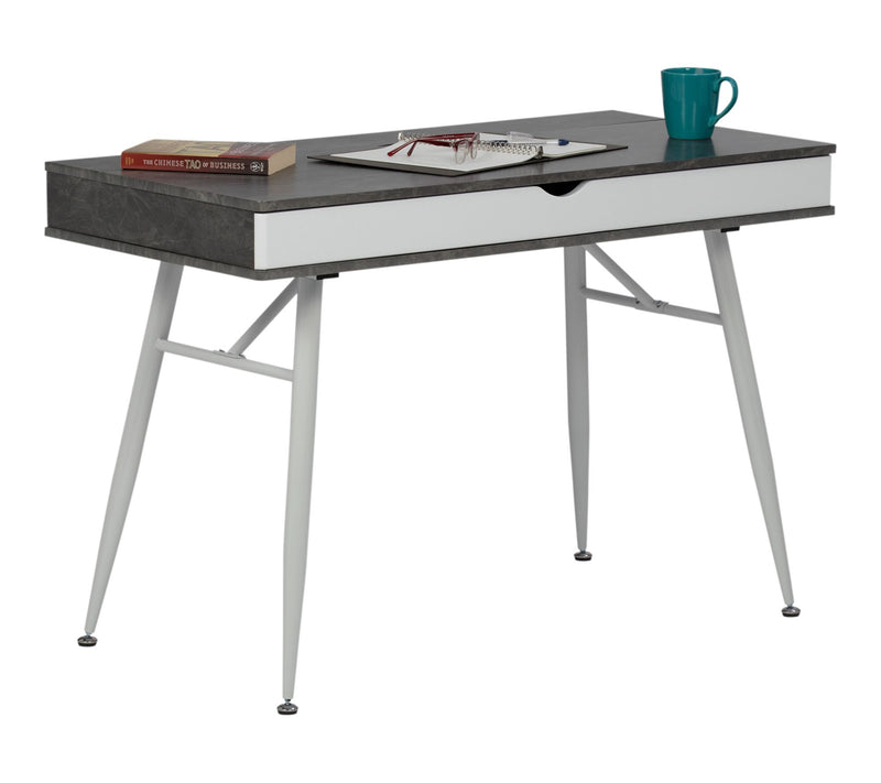 Calico Designs Alcove Modern Pocket Laptop Deskw/ Drawer — View 12