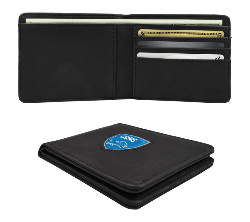 Littlearth NFL Black Shield Wallet — View 2