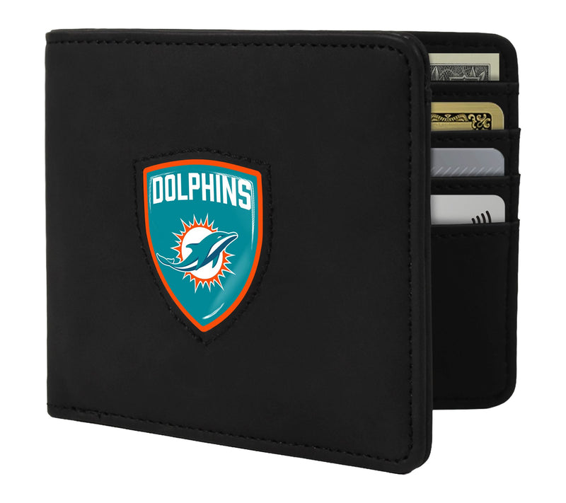 Littlearth NFL Black Shield Wallet — View 6