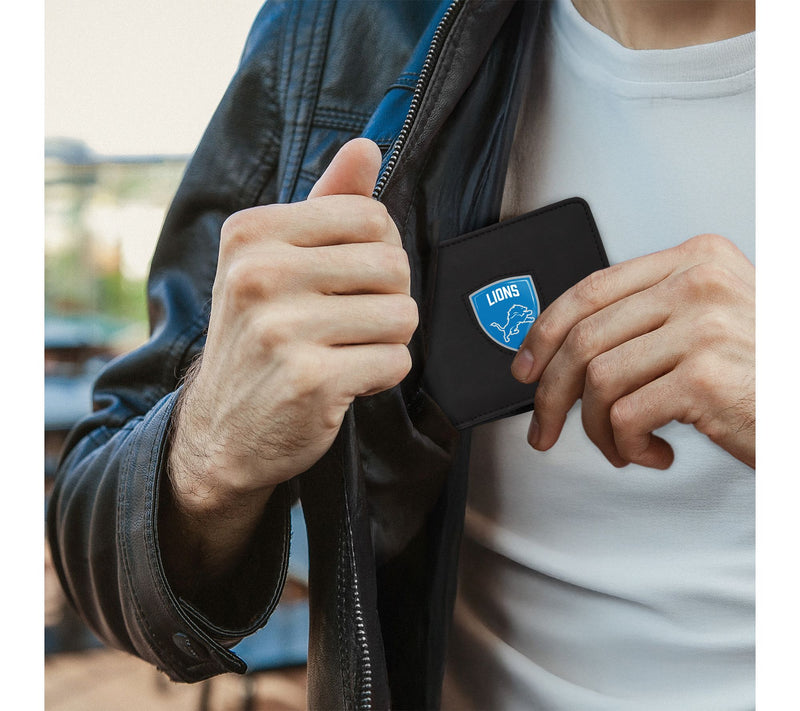 Littlearth NFL Black Shield Wallet — View 5
