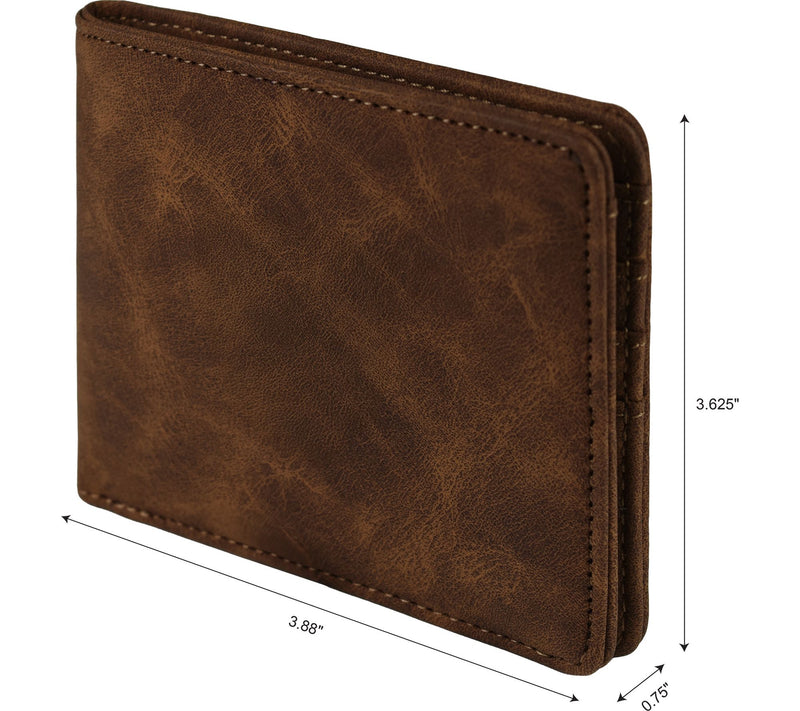 Littlearth NCAA Brown Shield Wallet — View 4