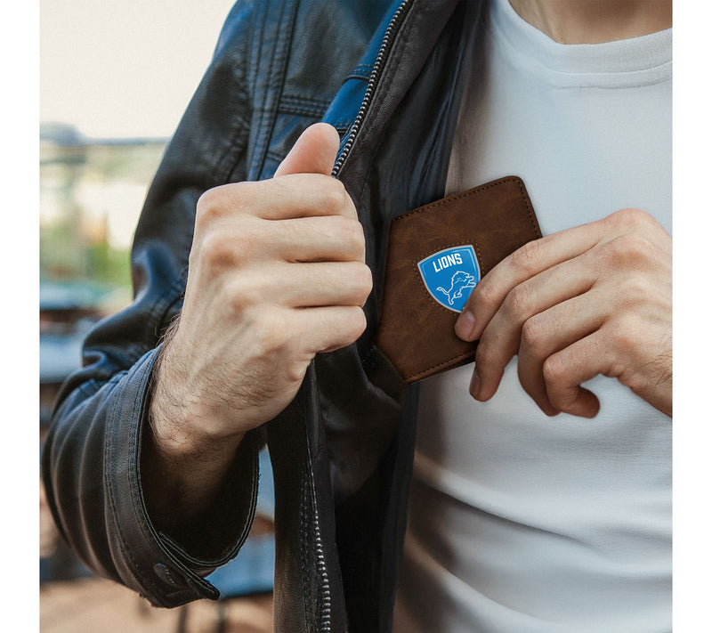 Littlearth NFL Brown Shield Wallet — View 5
