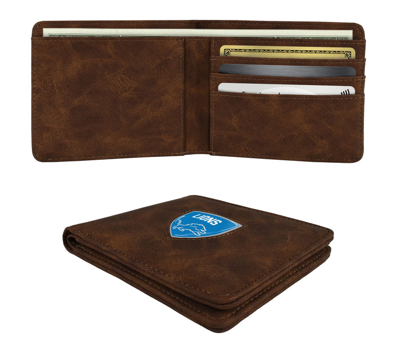 Littlearth NFL Brown Shield Wallet — View 2