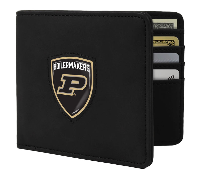 Littlearth NCAA Black Shield Wallet — Main view