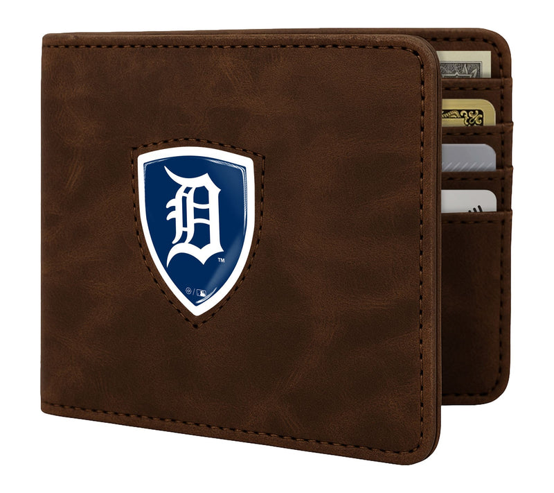 Littlearth MLB Brown Shield Wallet — Main view