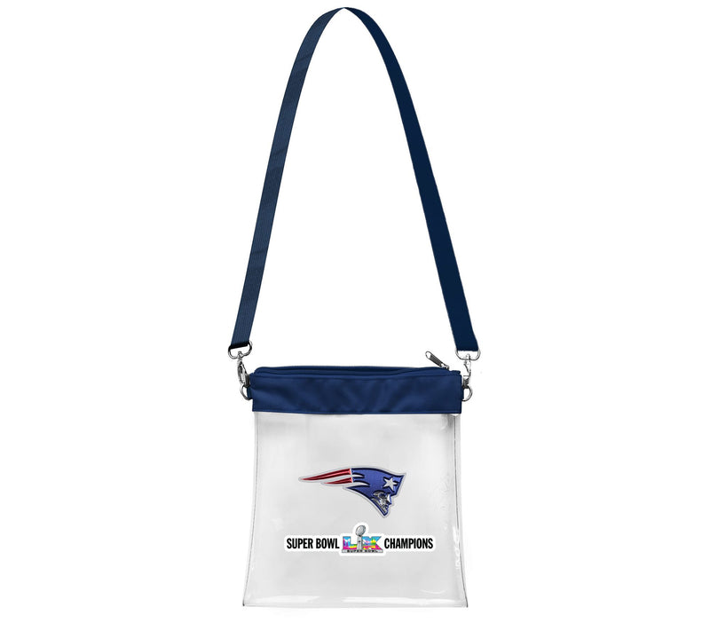 Littlearth Patriots Super Bowl LX Champs ClearSatchelette — Main view