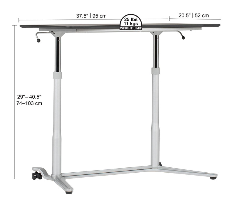 Calico Design Sierra Adjustable Table Sit-to-Stand Desk — View 2