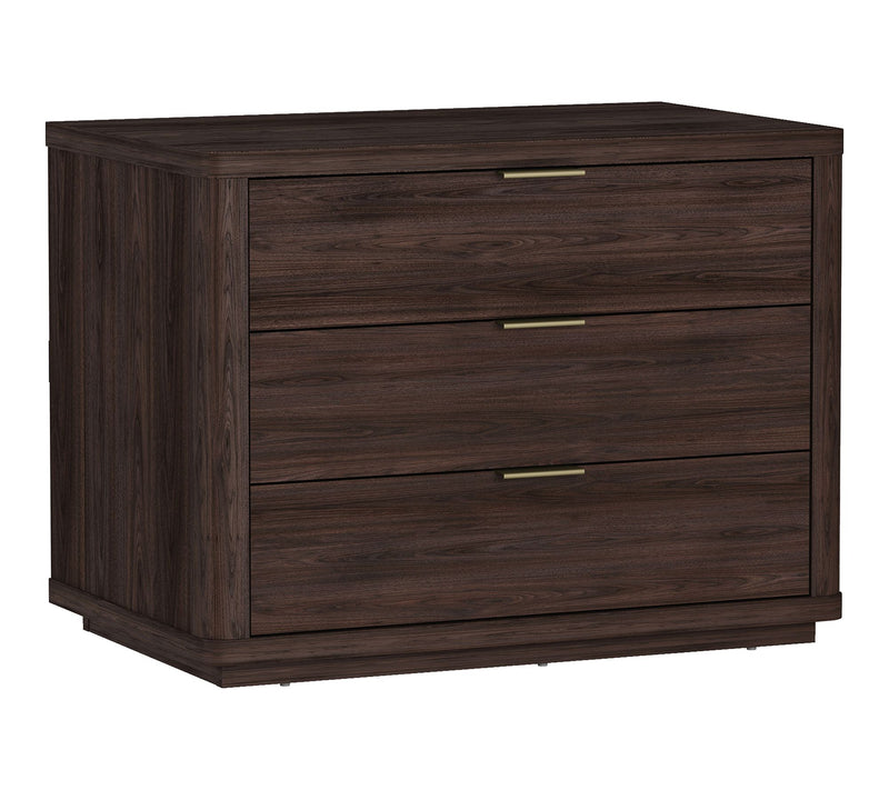 Manhattan Comfort Evelyn 32" Nightstand (3-Drawer) - Set of 2 — View 6