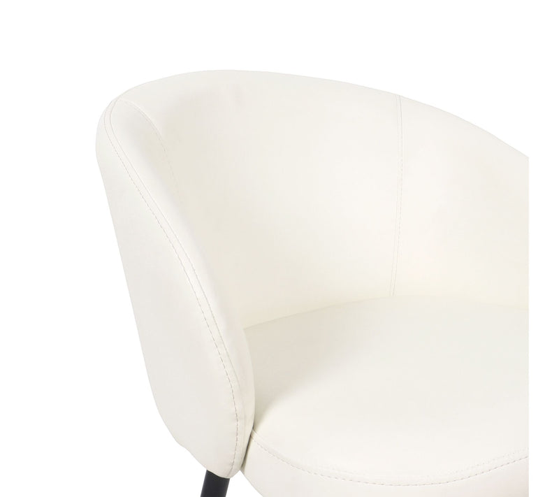Manhattan Comfort Looma Vegan Leather Side Chair - Set of 2 — View 5