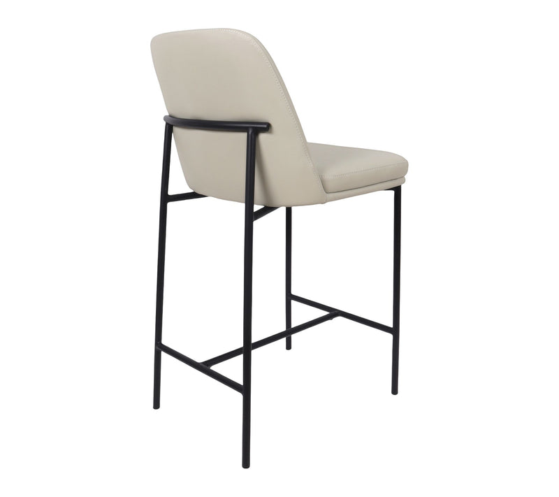 Manhattan Comfort Loft Vegan Leather Counter Stool - Set of 2 — View 8