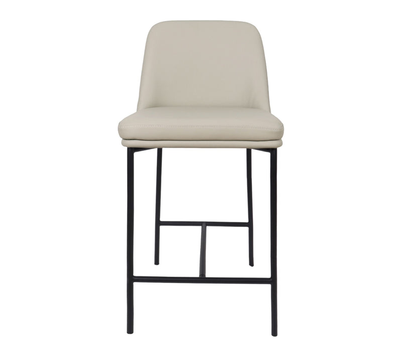 Manhattan Comfort Loft Vegan Leather Counter Stool - Set of 2 — View 6