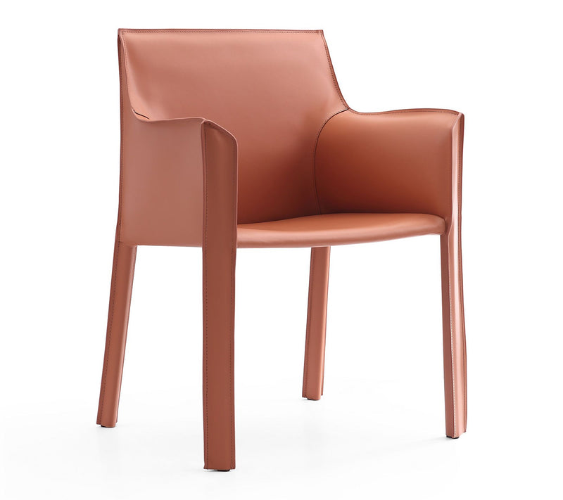 Manhattan Comfort Vogue Vegan Leather Dining Chair - Set of 2 — View 4