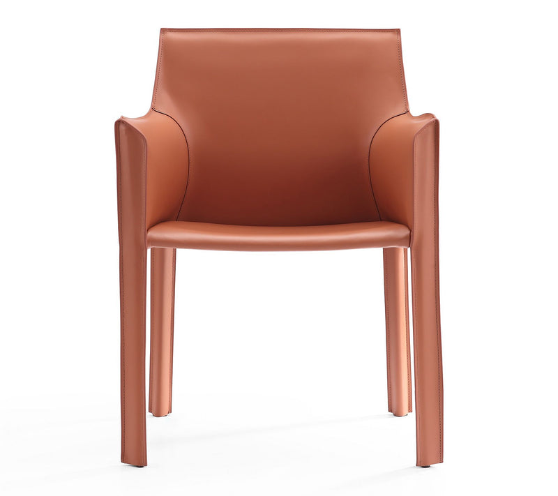 Manhattan Comfort Vogue Vegan Leather Dining Chair - Set of 2 — View 5