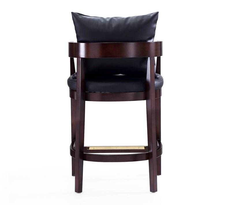 Manhattan Comfort Ritz Wood Upholstered CounterStool-Set of 3 — View 8