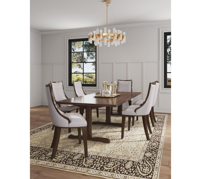 Manhattan Comfort Grand Upholstered Dining Chair - Set of 4 — View 2